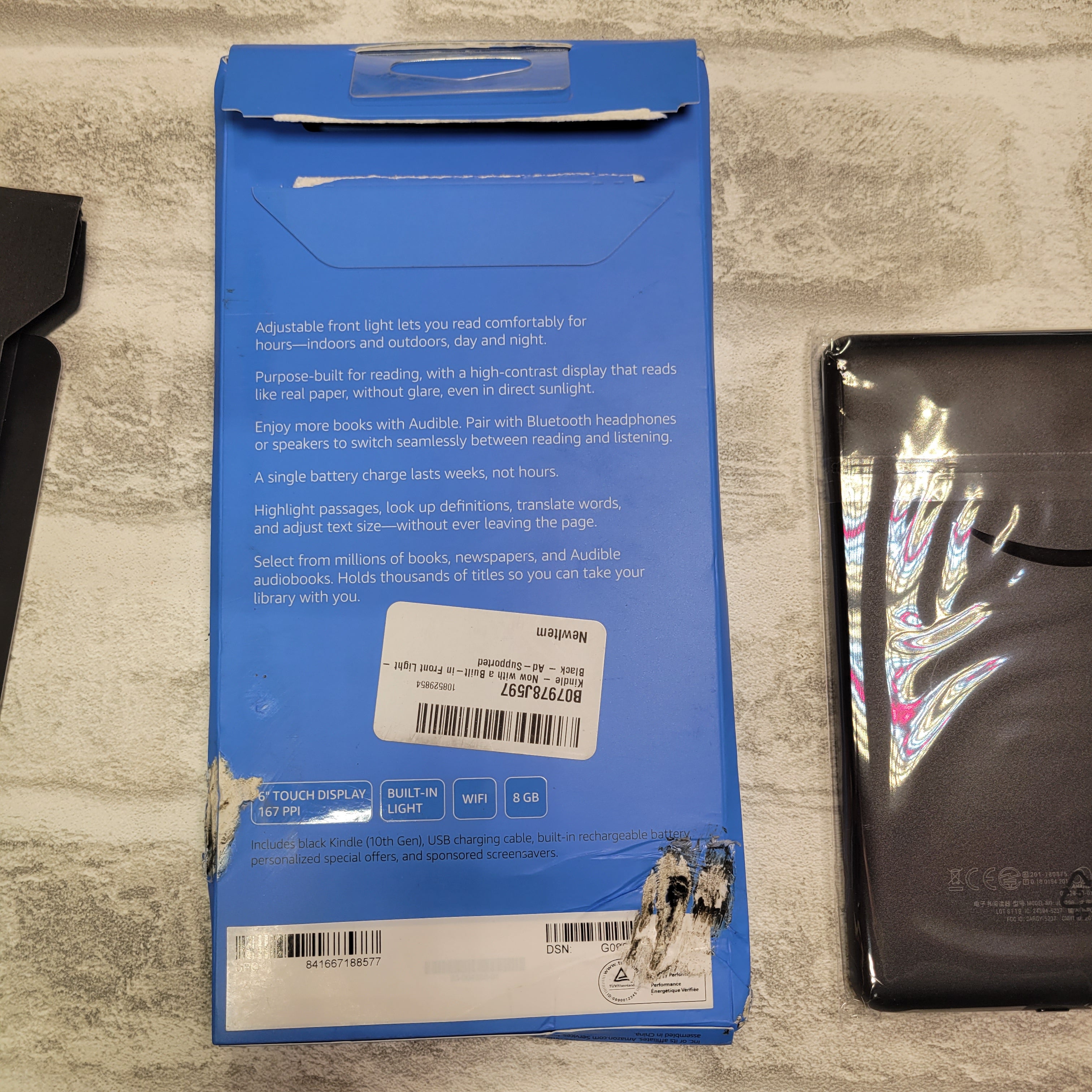 Kindle - Now with a Built-in Front Light - Black - *READ DESCRIPTION* (7656545222894)